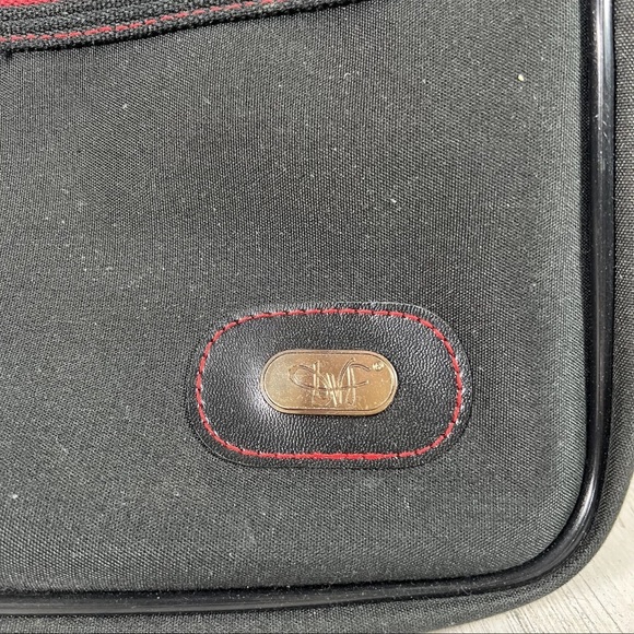 Diane von Furstenburg DVF Carry On Weekender Overnight Luggage Bag Black - Picture 2 of 6